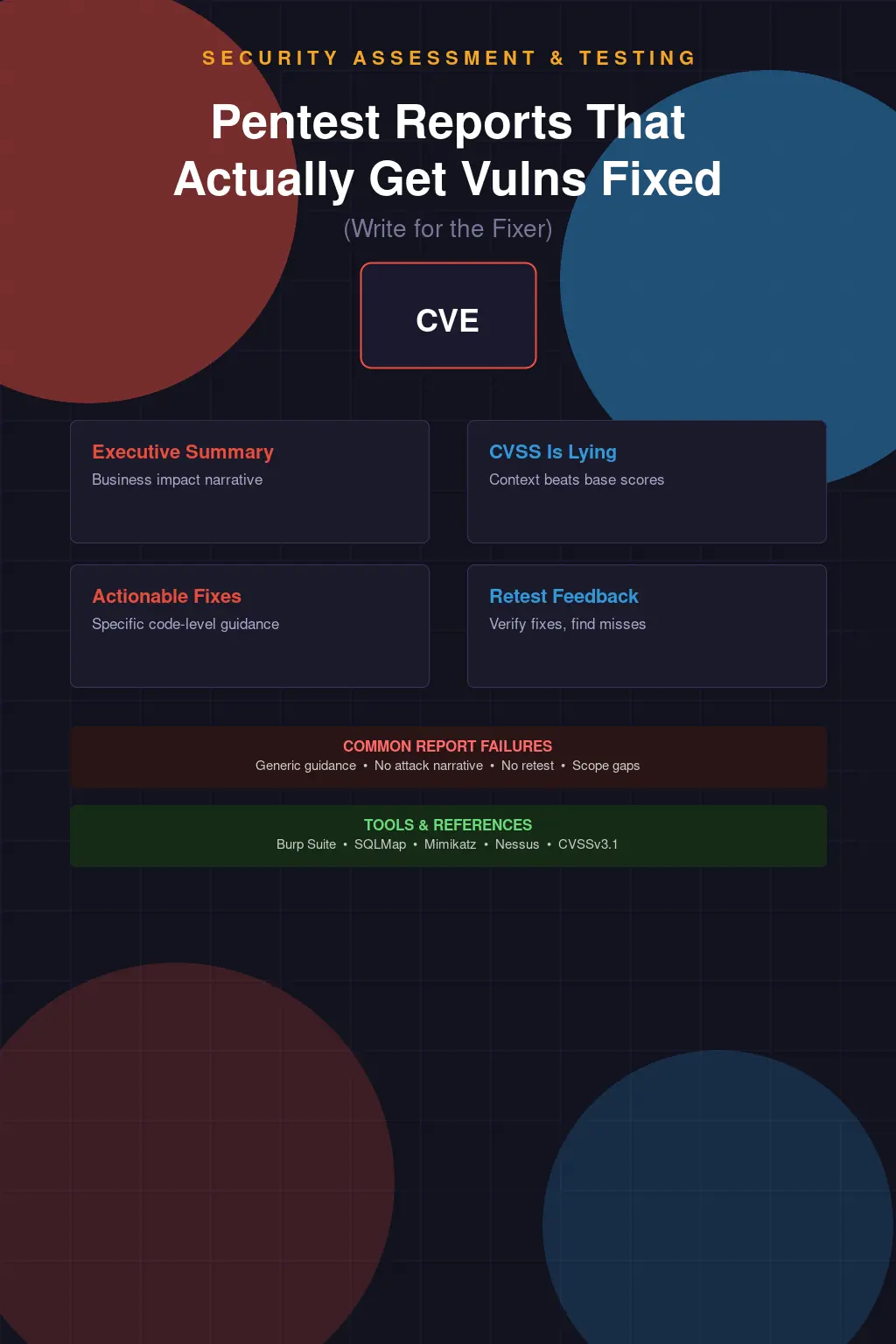 Penetration Testing Reports That Actually Get Vulnerabilities Fixed