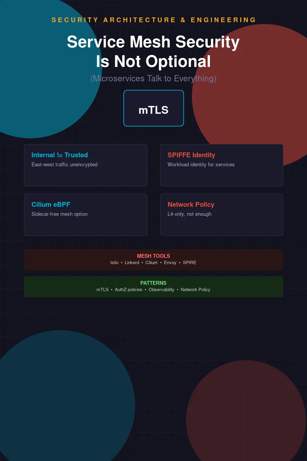 Service Mesh Security Is Not Optional When Your Microservices Talk to Everything